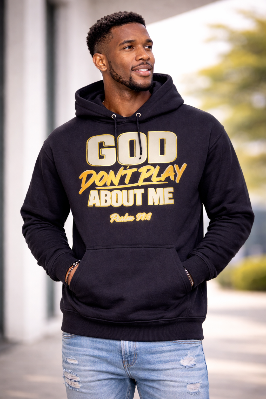God Don't Play About Me Hoodie
