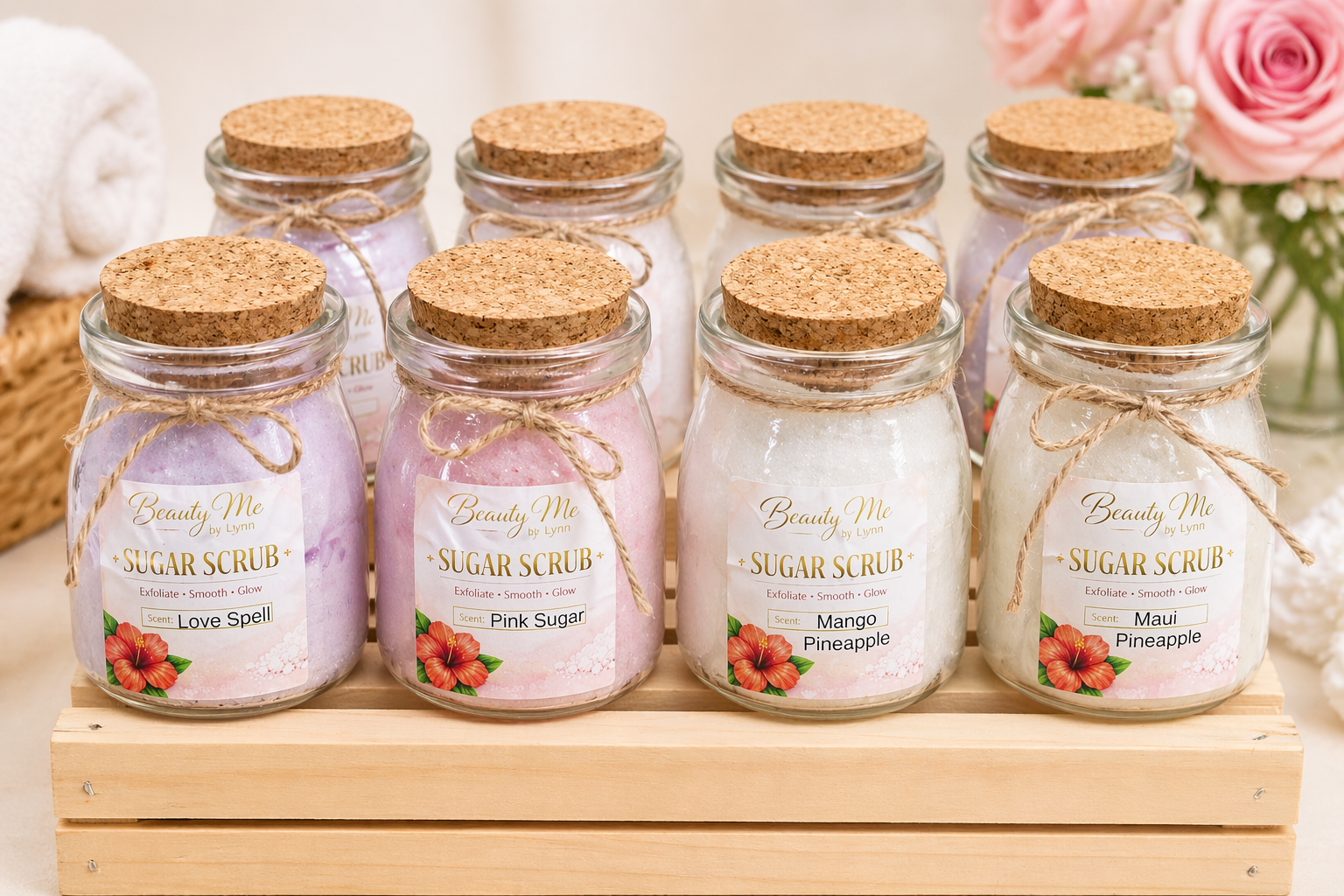 Moisturizing Soapy Sugar Scrub